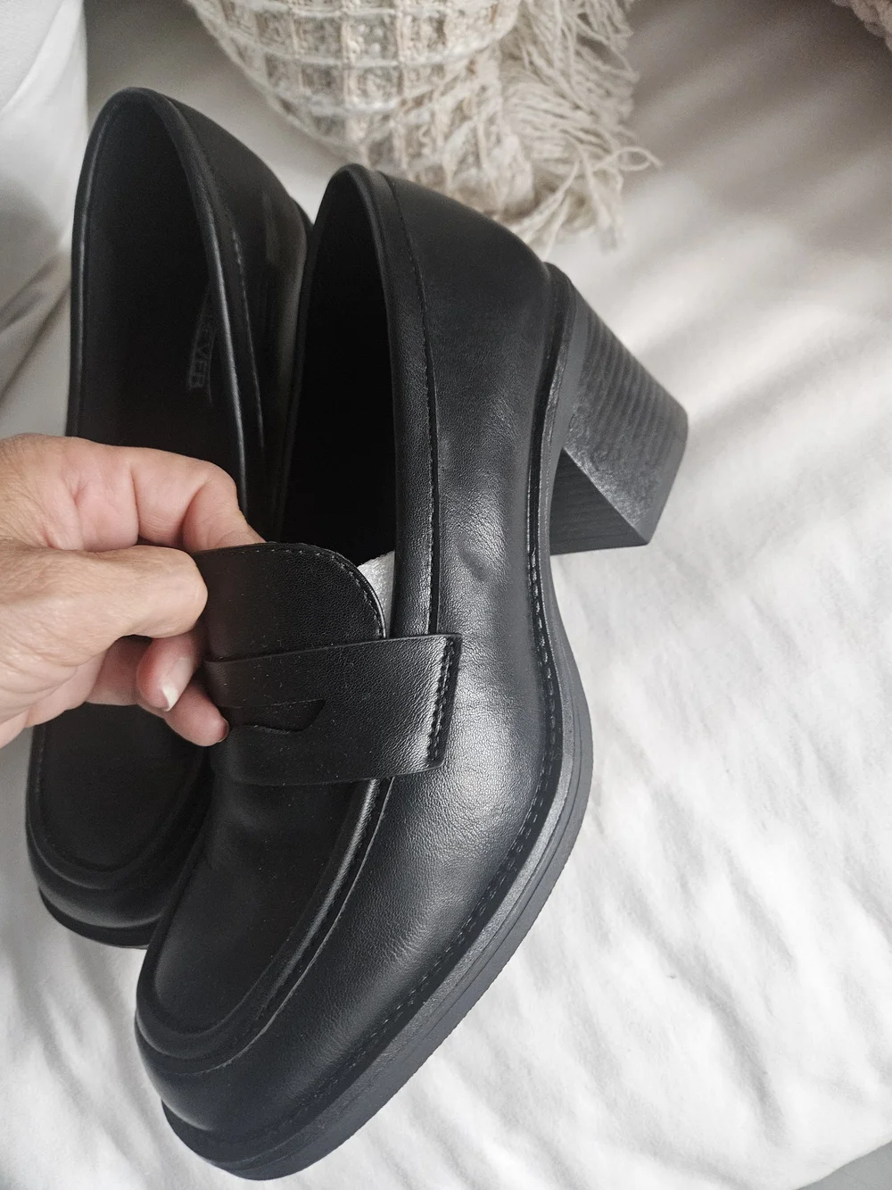 Classic Black Penny Loafers